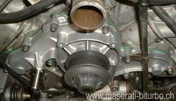 Wasserpumpe Dichtung Pumpe Maserati V6 alle Biturbo Turbomotoren 224 Spyder 424
